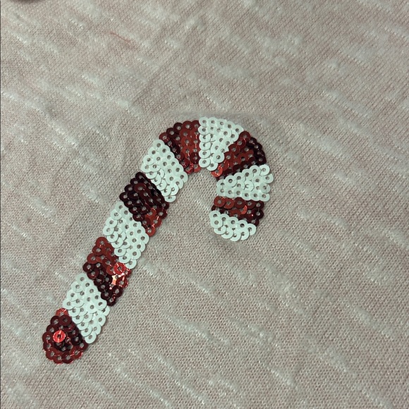 Plus size Pink Candy Cane Sweater - Picture 5 of 5